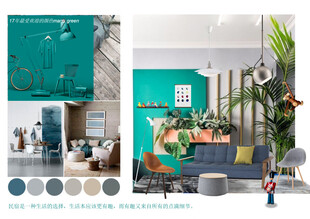 装修乳胶漆北欧家具墙面软装搭配