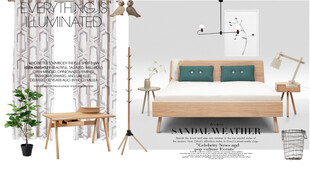 装修乳胶漆北欧家具墙面软装搭配