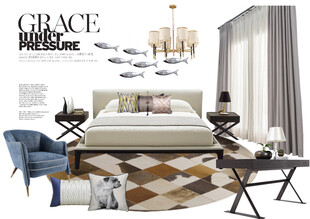 装修乳胶漆北欧家具墙面软装搭配