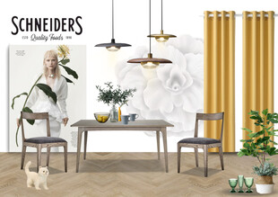 装修乳胶漆北欧家具墙面软装搭配