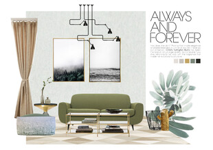 装修乳胶漆北欧家具墙面软装搭配