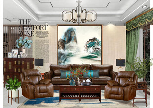 装修乳胶漆北欧家具墙面软装搭配