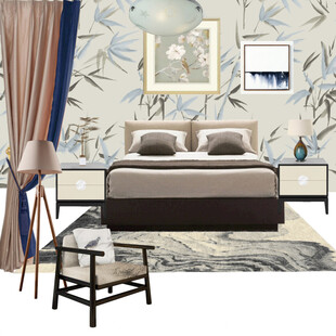 装修乳胶漆北欧家具墙面软装搭配