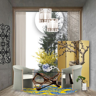 装修乳胶漆北欧家具墙面软装搭配