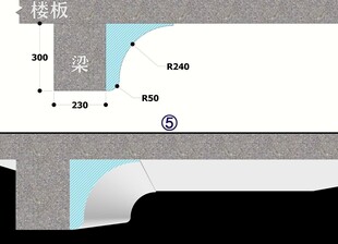 曲弧手法弱化家具装修天花板设计