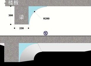 曲弧手法弱化家具装修天花板设计