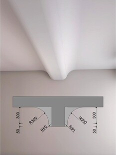 顶上天花有梁的弱化方法家居装修