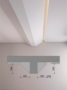 顶上天花有梁的弱化方法家居装修