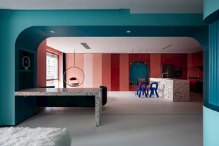 现代客厅卧室高饱和风家居装饰品