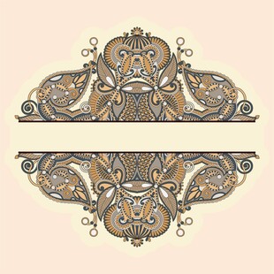 欧式花纹 装饰花纹 背景  底