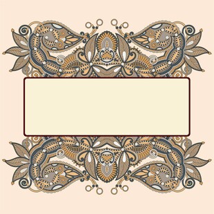 欧式花纹 装饰花纹 背景  底