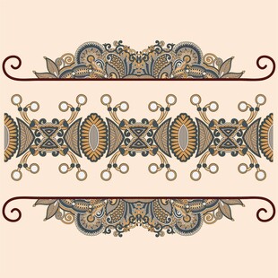 欧式花纹 装饰花纹 背景  底