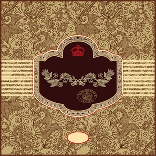 欧式花纹 装饰花纹 背景  底