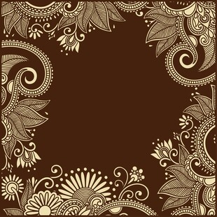 欧式花纹 装饰花纹 背景  底