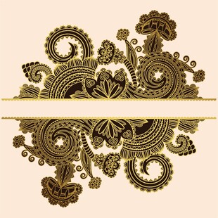 欧式花纹 装饰花纹 背景  底