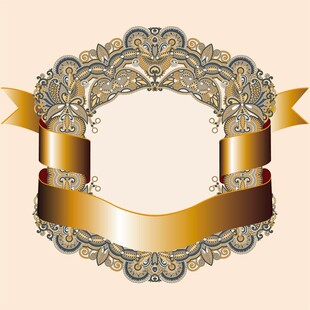 欧式花纹 装饰背景