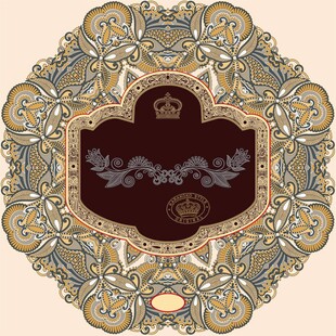 欧式花纹 装饰背景