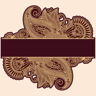 欧式花纹 装饰花纹 