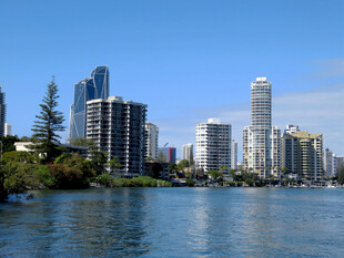 黄金海岸城市风光