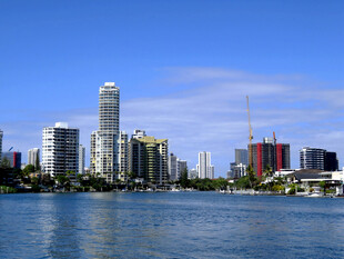 黄金海岸城市风光