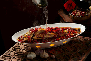 香辣烤鱼