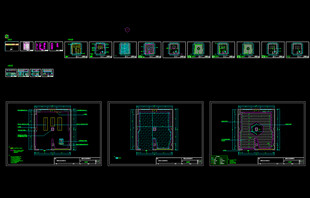  无人机展厅施工图