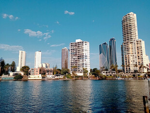 澳大利亚黄金海岸城市风景