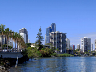 黄金海岸城市风景