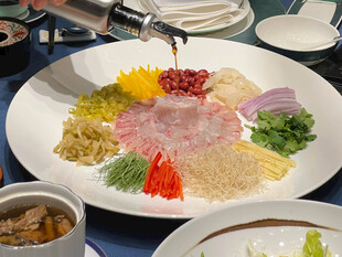  什锦鱼生大拼盘