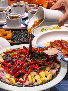 铁板香辣牛肉片