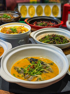 宴席金汤黄鱼煲