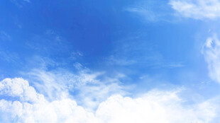 蓝天白云
