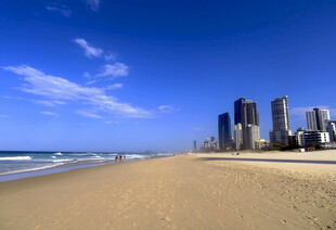 澳大利亚黄金海岸海滨风景
