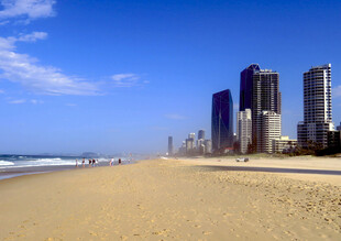 黄金海岸海滨风景