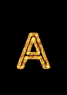 火焰字 