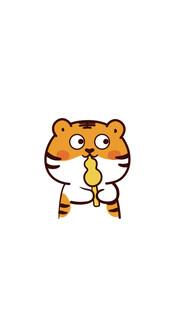 虎萌萌卡通可爱乐队