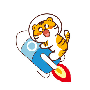 虎萌萌卡通航空系列