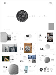 个人简介作品集PPT图片