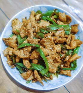 青椒炒肉