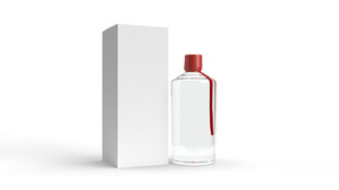 卡盒茅型瓶效果图