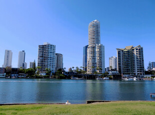 黄金海岸城市风景