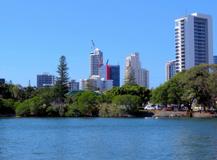 黄金海岸城市风景