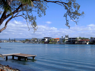 澳洲黄金海岸海滨风景