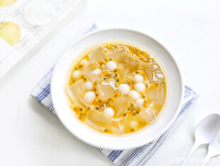 小汤圆桂花冰粉