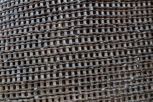 牛皮纸箱瓦楞纸高清素材图