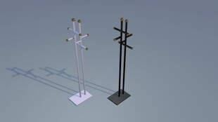 意式简约落地衣架