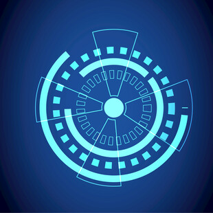  科技线圈界面元素