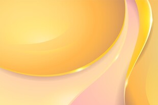 渐变黄粉流体背景图