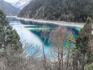 九寨沟 绝美蓝湖风光