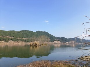山水湖景 自然风光